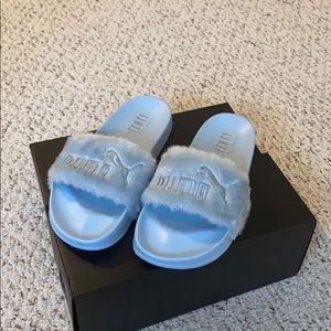 Fenty Puma Fur Slides